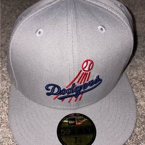 Los Angelos dodgers hat 7 3/4 fitted